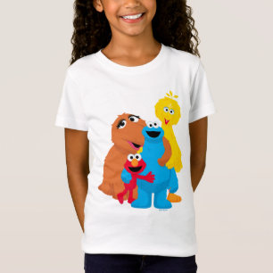 セサミストリート グループ・ハグ Tシャツ