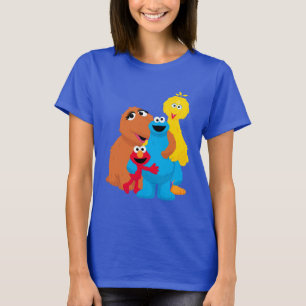 セサミストリート グループ・ハグ Tシャツ