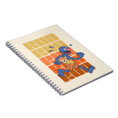 セサミストリート | グローバーが走る ノートブック (右側)