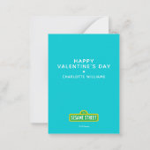 セサミストリート | コーキー・モンストー マイ ラブ ユー ノートカード (裏面)