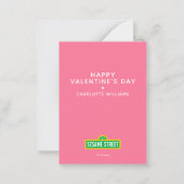 セサミストリート | コOKIE MONSTER 愛の言語 ノートカード (裏面)