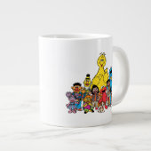 セサミストリート |ゴマぶら下がったパール ジャンボコーヒーマグカップ (正面右)