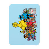 セサミストリート |ゴマぶら下がったパール マグネット (縦)