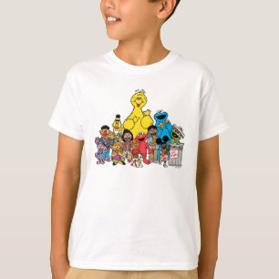 セサミストリート ゴマぶら下がったパール Tシャツ
