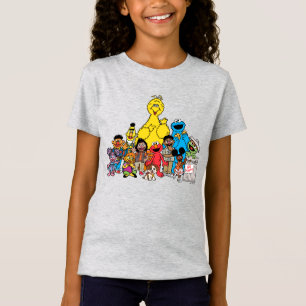 セサミストリート ゴマぶら下がったパール Tシャツ