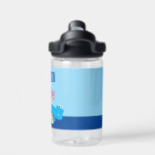 セサミストリート |ゴマカラフルストリートパール ウォーターボトル (背面)