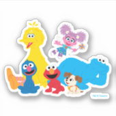 セサミストリート |ゴマカラフルストリートパール シール (正面)