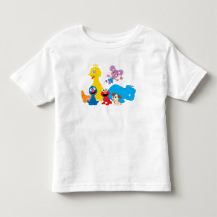 セサミストリート ゴマカラフルストリートパール トドラーTシャツ