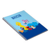 セサミストリート |ゴマカラフルストリートパール ノートブック (右側)