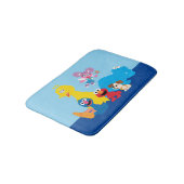 セサミストリート |ゴマカラフルストリートパール バスマット (アングル)