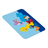 セサミストリート |ゴマカラフルストリートパール マグネット (右側)