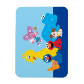 セサミストリート |ゴマカラフルストリートパール マグネット (縦)