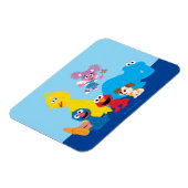 セサミストリート |ゴマカラフルストリートパール マグネット (左側)