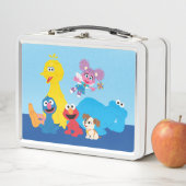 セサミストリート |ゴマカラフルストリートパール メタルランチボックス (インサイチュ)