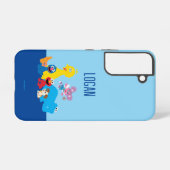 セサミストリート |ゴマカラフルストリートパール SAMSUNG GALAXYケース (裏面横)
