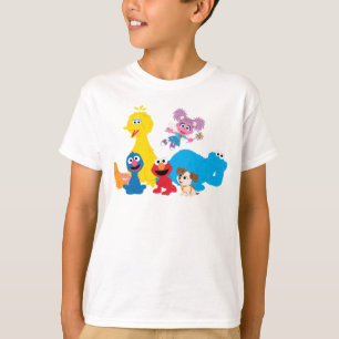 セサミストリート ゴマカラフルストリートパール Tシャツ