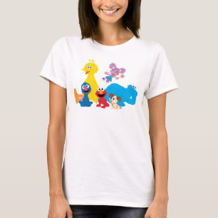 セサミストリート ゴマカラフルストリートパール Tシャツ