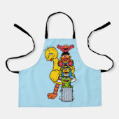 セサミストリート |ゴマストリートパルスのポーズ エプロン (正面)