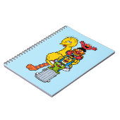 セサミストリート |ゴマストリートパルスのポーズ ノートブック (左側)