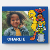 セサミストリート |ゴマストリートパルスのポーズ フォトプラーク (正面)