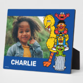 セサミストリート |ゴマストリートパルスのポーズ フォトプラーク (側面)