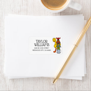 セサミストリート  ゴマストリートパルスのポーズ ラベル