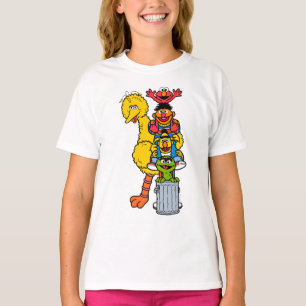 セサミストリート ゴマストリートパルスのポーズ Tシャツ