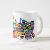 セサミストリート |ゴマパルスグループポートレート ジャンボコーヒーマグカップ (正面右)