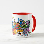 セサミストリート |ゴマパルスグループポートレート マグカップ (正面右)