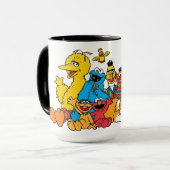 セサミストリート |ゴマパルスグループポートレート マグカップ (正面左)