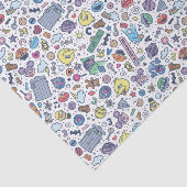 セサミストリート |ゴマパールのドードルパターン 薄葉紙 (詳細)