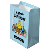 セサミストリート |ゴマパールハッピーバースデー ミディアムペーパーバッグ (裏面アングル)