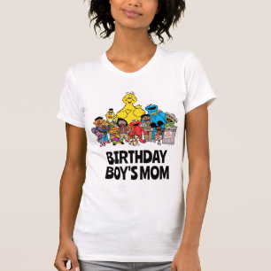 セサミストリート ゴマパール誕生日少年の母 Tシャツ