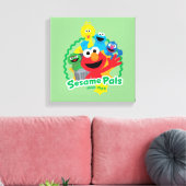 セサミストリート |ゴマパール1969年以降 キャンバスプリント (インサイチュ (リビング))