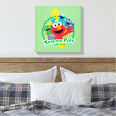 セサミストリート |ゴマパール1969年以降 キャンバスプリント (インサイチュ (寝室))
