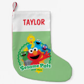 セサミストリート |ゴマパール1969年以降 スモールクリスマスストッキング (正面)