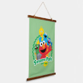 セサミストリート |ゴマパール1969年以降 吊り下げ型タペストリー (傾斜あり)