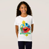 セサミストリート |ゴマパール1969年以降 Tシャツ (正面フル)