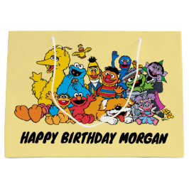 セサミストリート |ゴマパール |ハッピーバースデー ラージペーパーバッグ