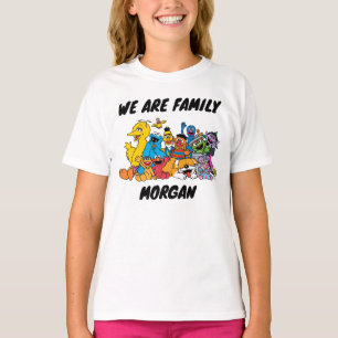 セサミストリート ゴマパール ファミリ名 Tシャツ