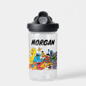 セサミストリート |ゴマパール |名前の追加 ウォーターボトル (正面)