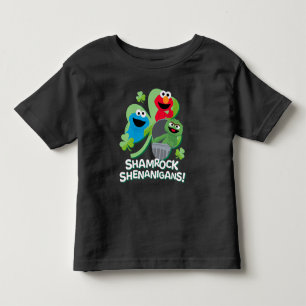 セサミストリート   シャムロック・シェナニガン！ トドラーTシャツ