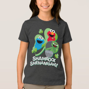 セサミストリート シャムロック・シェナニガン! トライブレンドTシャツ