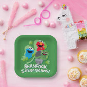 セサミストリート | シャムロック・シェナニガン！ ペーパープレート (パーティー)
