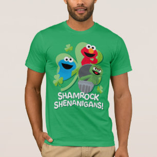 セサミストリート シャムロック・シェナニガン! Tシャツ