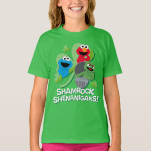 セサミストリート シャムロック・シェナニガン! Tシャツ