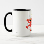 セサミストリート |ジュリア、エルモ&アビー踊り マグカップ (左)