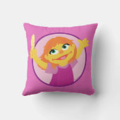 セサミストリート |ジュリア・ホールディング・フェザー クッション (裏面)