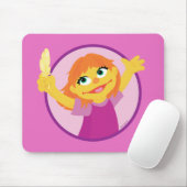 セサミストリート |ジュリア・ホールディング・フェザー マウスパッド (マウス)