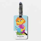 セサミストリート |ジュ読リアの本 ラゲッジタグ (裏面縦)